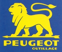 [Logo Peugeot Outillage années 1970]